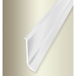 Σοβατεπί αλουμινίου Λευκό ματ με ηλεκτροστατική βαφή