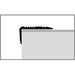 Γωνία αλουμινίου για σκαλοπάτια 225