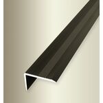Γωνία αλουμινίου για σκαλοπάτια 227 F6 bronze