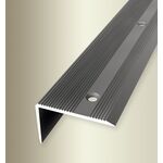 Γωνία αλουμινίου για σκαλοπάτια 228 F2 stainless steel optic