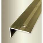Γωνία αλουμινίου για σκαλοπάτια 228 F5 gold