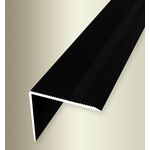 Γωνία αλουμινίου για σκαλοπάτια 229 F16 black matte