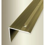 Γωνία αλουμινίου για σκαλοπάτια 229 F5 gold