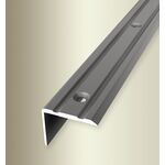 Γωνία αλουμινίου για σκαλοπάτια 235 εύκαμπτη F2 stainless steel optic