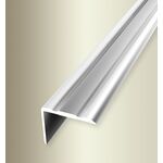 Γωνία αλουμινίου για σκαλοπάτια 235 εύκαμπτη F3 polished