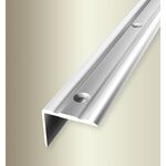 Γωνία αλουμινίου για σκαλοπάτια 235 εύκαμπτη F3 polished