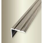 Γωνία αλουμινίου για σκαλοπάτια 235 εύκαμπτη H62 oak beige grey