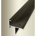 Προφίλ αλουμινίου για ακμές σκαλοπατιών 206 F6 bronze