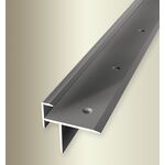 Προφίλ αλουμινίου για ακμές σκαλοπατιών 208 F2 stainless steel optic