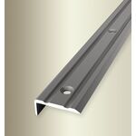 Γωνία αλουμινίου για σκαλοπάτια 236 F2 stainless steel optic