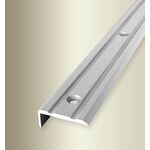 Γωνία αλουμινίου για σκαλοπάτια 236 F4G silver brushed