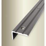 Γωνία αλουμινίου για σκαλοπάτια 237 F2 stainless steel optic