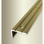 Γωνία αλουμινίου για σκαλοπάτια 237 εύκαμπτη F5 gold