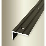 Γωνία αλουμινίου για σκαλοπάτια 237 εύκαμπτη F6 bronze