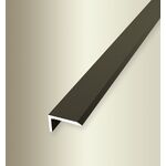 Γωνία αλουμινίου για σκαλοπάτια 238 εύκαμπτη F6 bronze