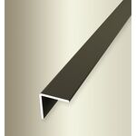 Γωνία αλουμινίου για σκαλοπάτια 277 εύκαμπτη F6 bronze