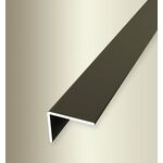 Γωνία αλουμινίου για σκαλοπάτια 278 εύκαμπτη F6 bronze