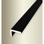 Γωνία αλουμινίου για σκαλοπάτια 279 F16 black matte