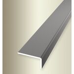 Γωνία αλουμινίου για σκαλοπάτια 401 εύκαμπτη F2 stainless steel optic