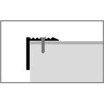 Γωνία αλουμινίου για σκαλοπάτια 526