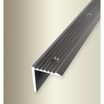 Γωνία αλουμινίου για σκαλοπάτια 526 F2 stainless steel optic