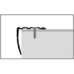 Γωνία αλουμινίου για σκαλοπάτια 535