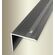 Γωνία αλουμινίου για σκαλοπάτια 229 F2 stainless steel optic