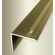 Γωνία αλουμινίου για σκαλοπάτια 229 F5 gold