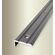 Γωνία αλουμινίου για σκαλοπάτια 236 F2 stainless steel optic