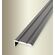 Γωνία αλουμινίου για σκαλοπάτια 236 F2 stainless steel optic